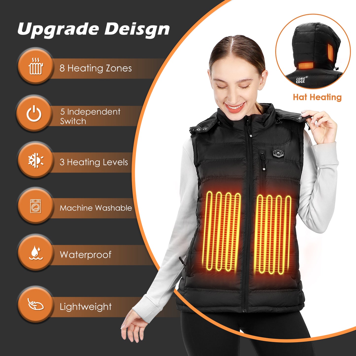 Women's Upgrade Heated Vest