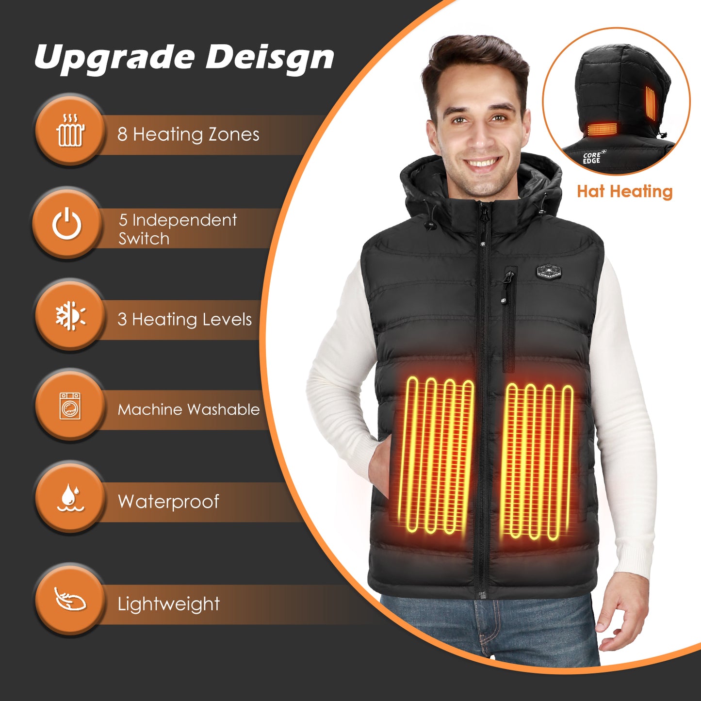 Men's Upgrade Heated Vest